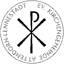 An dieser Stelle wird das Siegelbild der Evangelischen Kirchengemeinde Attendorn-Lennestadt angezeigt.