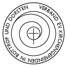 An dieser Stelle wird das Siegelbild des Verbandes Evangelischer Kirchengemeinden in Bottrop und Dorsten angezeigt.